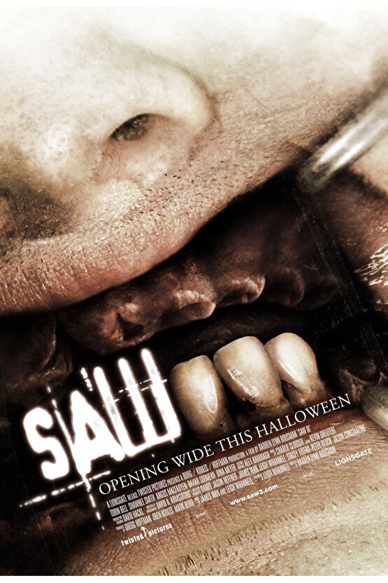 Saw III (2006) 2 AFİŞ - POSTER ( FOLYO ) - AFİŞ - POSTER-5579