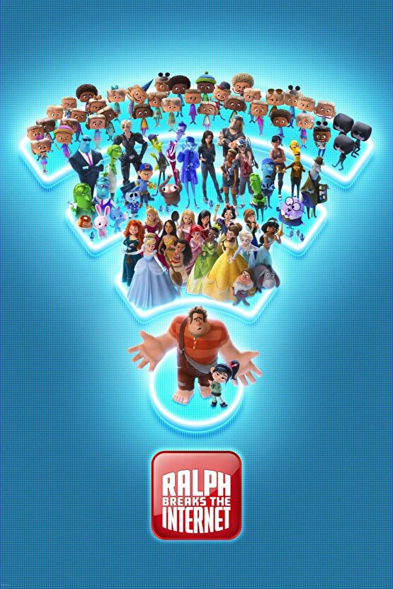 Ralph Breaks the Internet (2018) 1 AFİŞ - POSTER ( FOLYO ) - AFİŞ - POSTER-5276