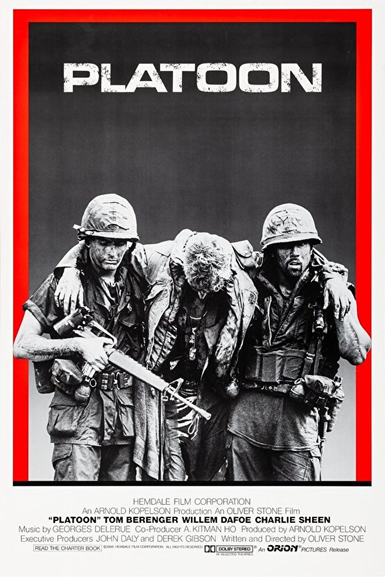 Platoon (1986) 1 ( FOLYO ) - AFİŞ - POSTER-5112