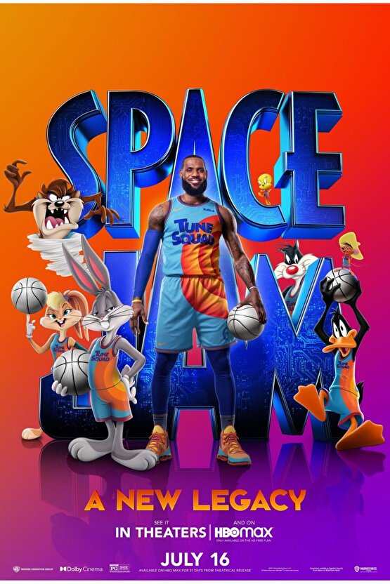 Space Jam A New Legacy (2021) 3 AFİŞ - POSTER ( FOLYO ) - AFİŞ - POSTER-5863