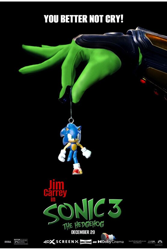 Sonic the Hedgehog 3 (2024) 0005 AFİŞ - POSTER ( FOLYO ) - AFİŞ - POSTER-5844