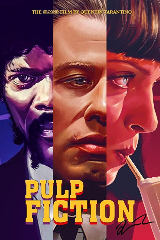 Pulp Fiction (1994) 0009 AFİŞ - POSTER ( FOLYO ) - AFİŞ - POSTER-5234