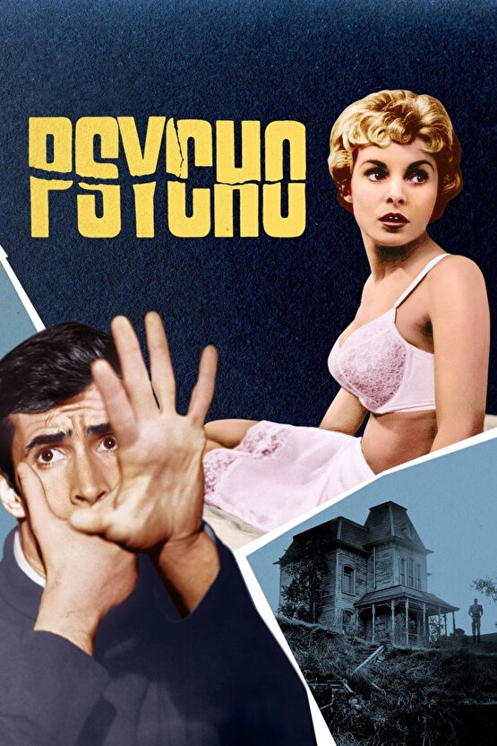 Psycho (1960) 2 AFİŞ - POSTER ( FOLYO ) - AFİŞ - POSTER-5216