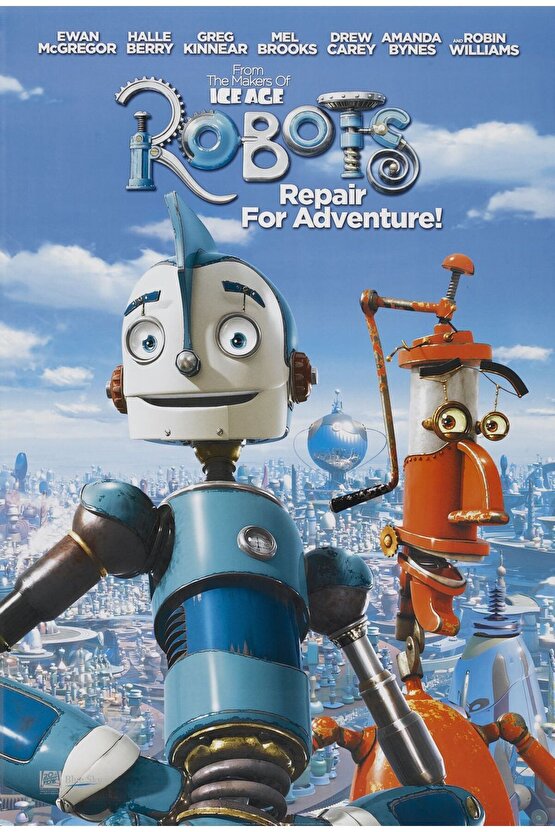 Robots (2005) 2 AFİŞ - POSTER ( FOLYO ) - AFİŞ - POSTER-5497