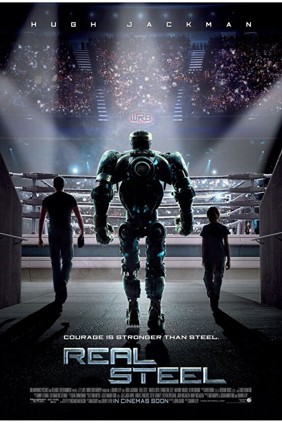 Real Steel (2011) AFİŞ - POSTER ( FOLYO ) - AFİŞ - POSTER-5334