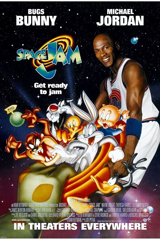 Space Jam (1996) 1 AFİŞ - POSTER ( FOLYO ) - AFİŞ - POSTER-5859