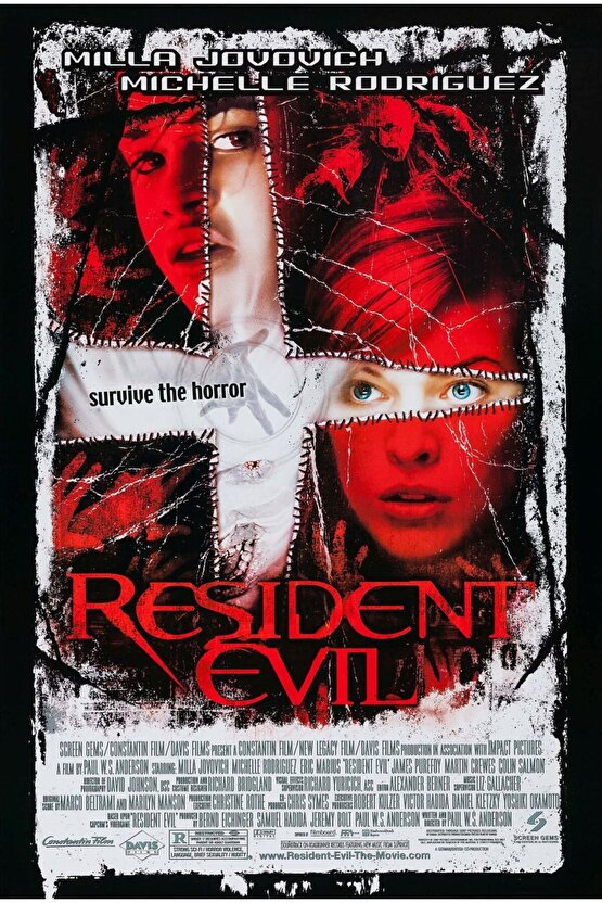 Resident Evil (2002) 1 AFİŞ - POSTER ( FOLYO ) - AFİŞ - POSTER-5396