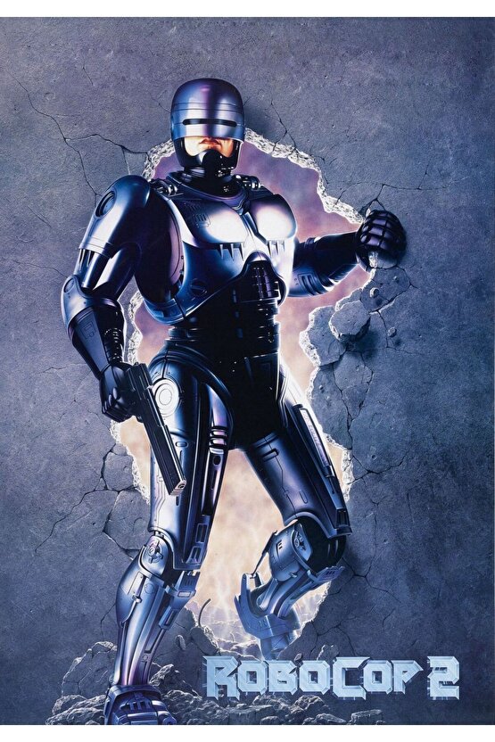 RoboCop 2 (1990) AFİŞ - POSTER ( FOLYO ) - AFİŞ - POSTER-5494