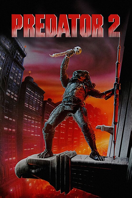 Predator 2 (1990) AFİŞ - POSTER ( FOLYO ) - AFİŞ - POSTER-5184