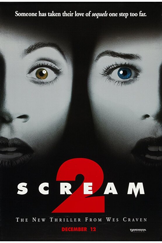 Scream 2 (1997) 1 AFİŞ - POSTER ( FOLYO ) - AFİŞ - POSTER-5646