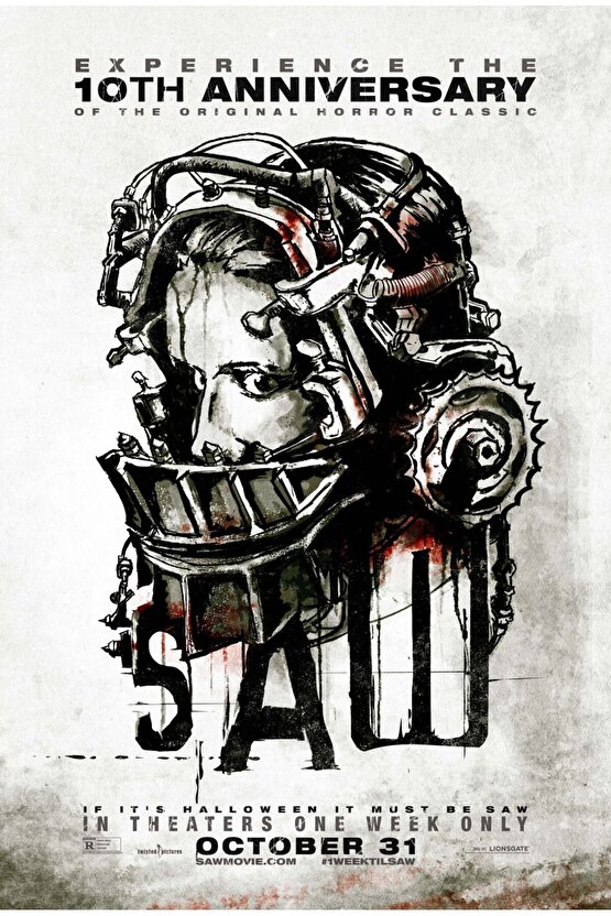 Saw (2004) 1 AFİŞ - POSTER ( FOLYO ) - AFİŞ - POSTER-5569