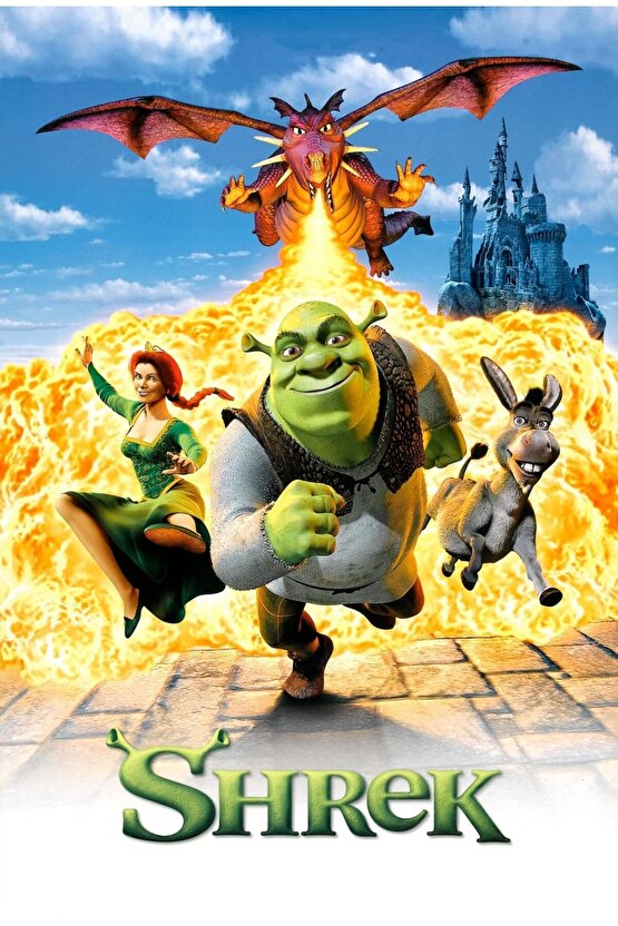 Shrek (2001) 0004 AFİŞ - POSTER ( FOLYO ) - AFİŞ - POSTER-5727