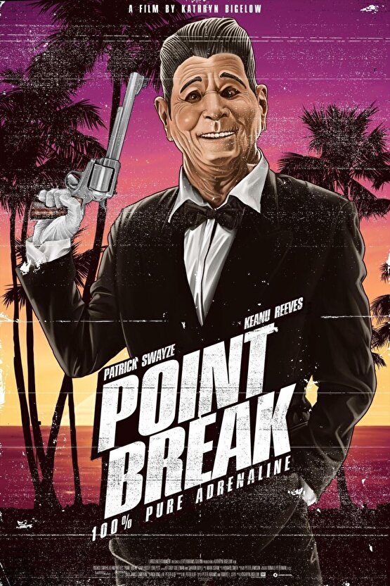 Point Break (1991) ( FOLYO ) - AFİŞ - POSTER-5123