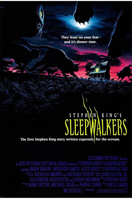 Sleepwalkers (1992) AFİŞ - POSTER ( FOLYO ) - AFİŞ - POSTER-5775