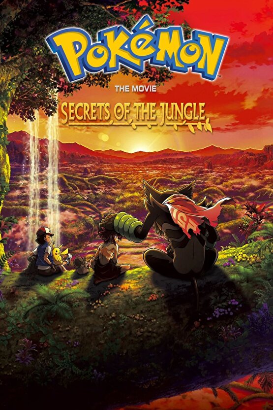 Pokemon the Movie Secrets of the Jungle (2020) ( FOLYO ) - AFİŞ - POSTER-5145