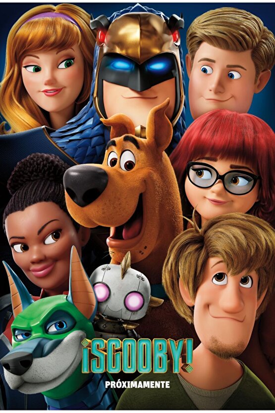 Scoob! (2020) 1 AFİŞ - POSTER ( FOLYO ) - AFİŞ - POSTER-5611