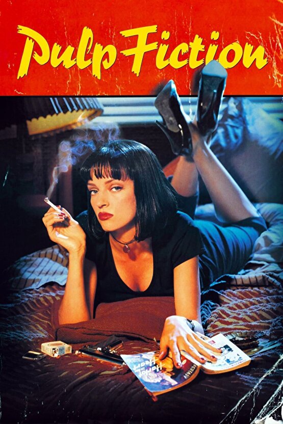 Pulp Fiction (1994) 3 AFİŞ - POSTER ( FOLYO ) - AFİŞ - POSTER-5228