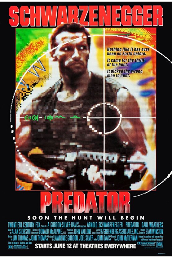 Predator (1987) 0001 AFİŞ - POSTER ( FOLYO ) - AFİŞ - POSTER-5176