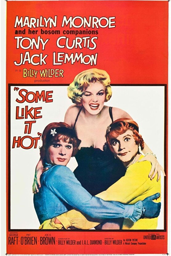 Some Like It Hot (1959) 2 AFİŞ - POSTER ( FOLYO ) - AFİŞ - POSTER-5822