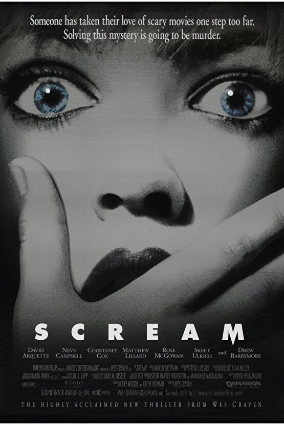 Scream (1996) 1 AFİŞ - POSTER ( FOLYO ) - AFİŞ - POSTER-5633