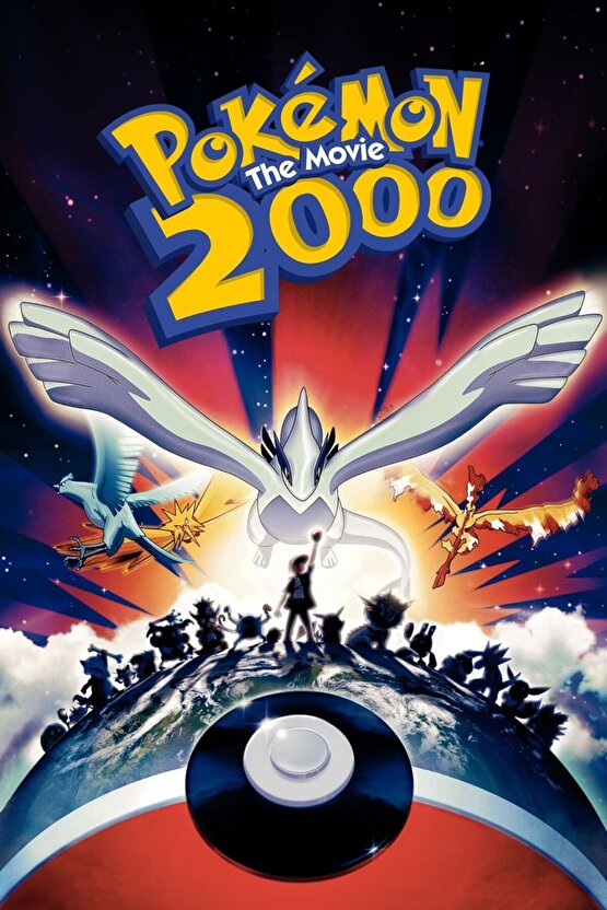 Pokémon The Movie 2000 (1999) 1 ( FOLYO ) - AFİŞ - POSTER-5142