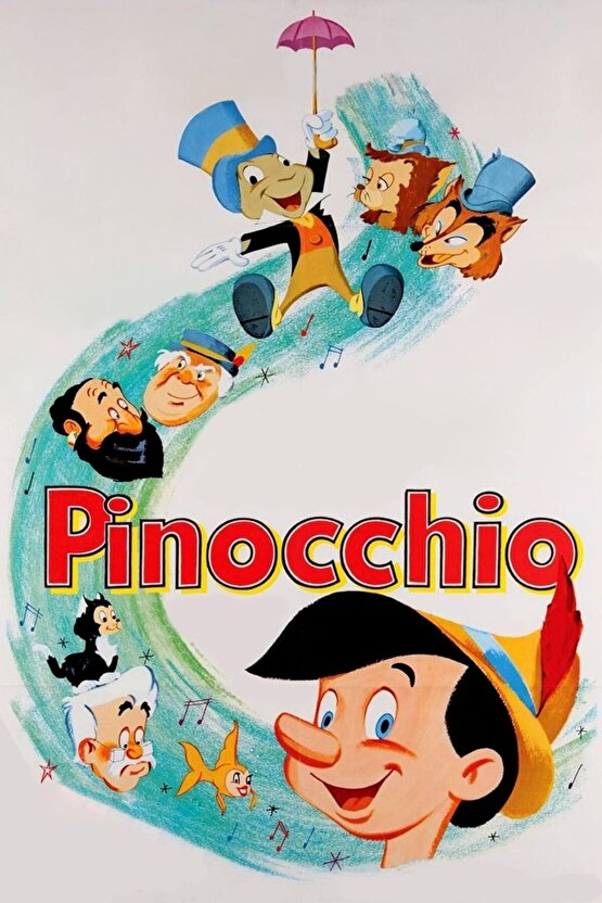 Pinocchio (1940) 2 ( FOLYO ) - AFİŞ - POSTER-5046