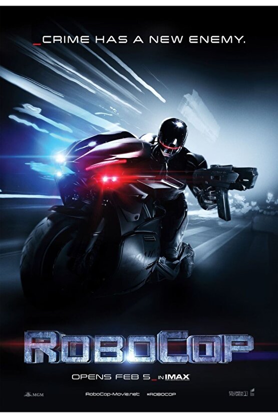 RoboCop (2014) AFİŞ - POSTER ( FOLYO ) - AFİŞ - POSTER-5493