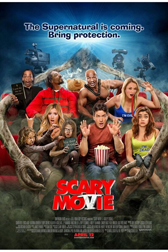 Scary Movie V (2013) AFİŞ - POSTER ( FOLYO ) - AFİŞ - POSTER-5604