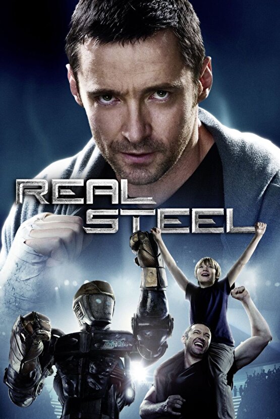 Real Steel (2011) 3 AFİŞ - POSTER ( FOLYO ) - AFİŞ - POSTER-5332