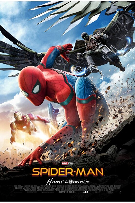 Spider-Man Homecoming (2017) 0002 AFİŞ - POSTER ( FOLYO ) - AFİŞ - POSTER-5944