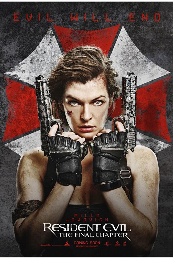 Resident Evil The Final Chapter (2017) 3 AFİŞ - POSTER ( FOLYO ) - AFİŞ - POSTER-5410