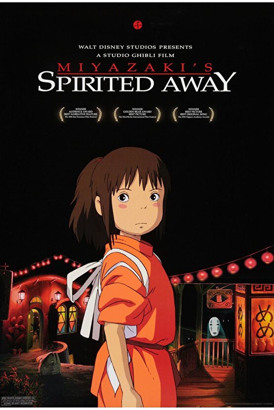 Spirited Away (2001) 4 AFİŞ - POSTER ( FOLYO ) - AFİŞ - POSTER-6000