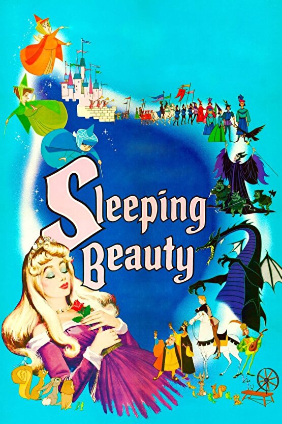 Sleeping Beauty (1959) 1 AFİŞ - POSTER ( FOLYO ) - AFİŞ - POSTER-5770