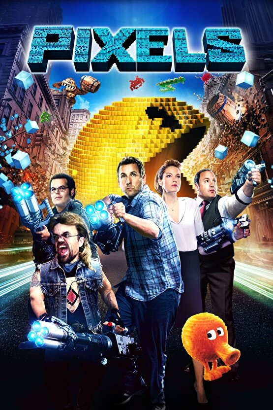 Pixels (2015) 1 ( FOLYO ) - AFİŞ - POSTER-5095