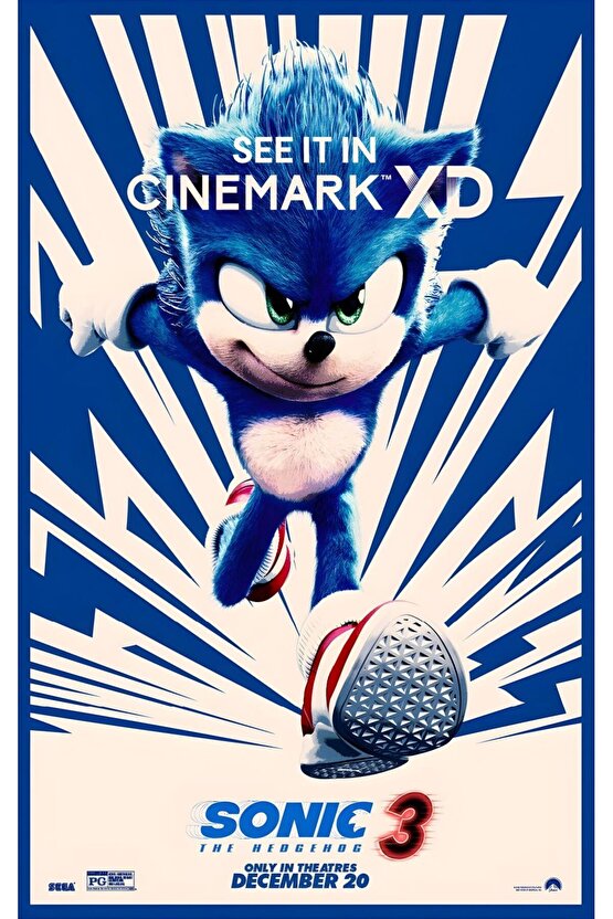 Sonic the Hedgehog 3 (2024) 0009 AFİŞ - POSTER ( FOLYO ) - AFİŞ - POSTER-5848