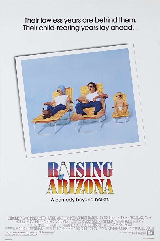 Raising Arizona (1987) AFİŞ - POSTER ( FOLYO ) - AFİŞ - POSTER-5275