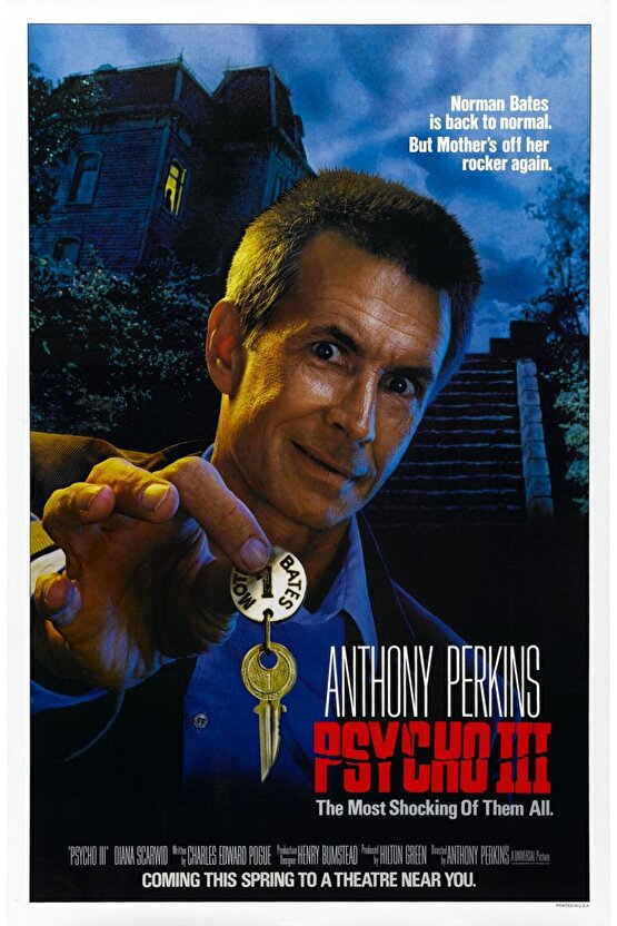 Psycho III (1986) AFİŞ - POSTER ( FOLYO ) - AFİŞ - POSTER-5220