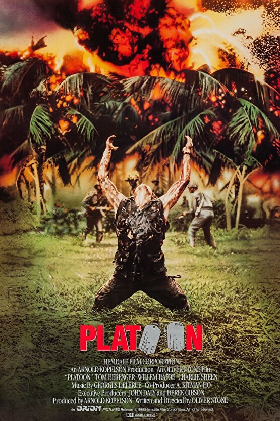 Platoon (1986) ( FOLYO ) - AFİŞ - POSTER-5111