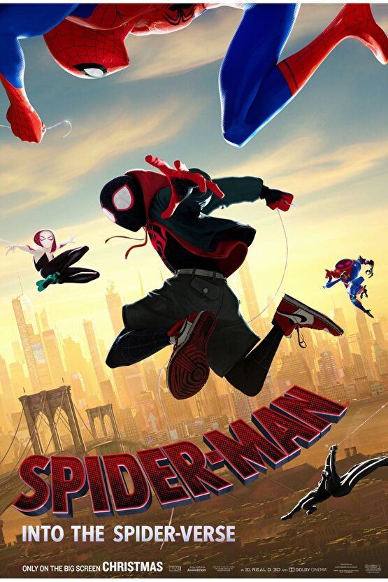 Spider-Man Into the Spider-Verse (2018) 3 AFİŞ - POSTER ( FOLYO ) - AFİŞ - POSTER-5964