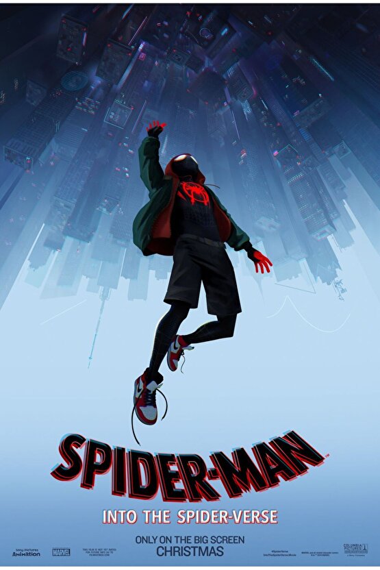 Spider-Man Into the Spider-Verse (2018) 4 AFİŞ - POSTER ( FOLYO ) - AFİŞ - POSTER-5966