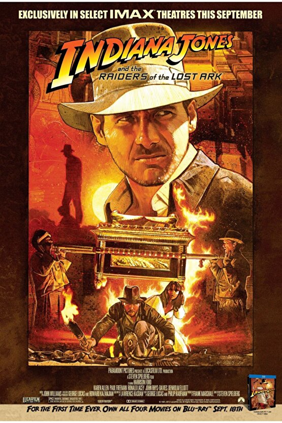 Raiders of the Lost Ark (1981) 0003 AFİŞ - POSTER ( FOLYO ) - AFİŞ - POSTER-5267