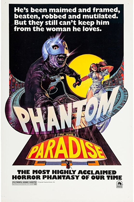 Phantom of the Paradise (1974) ( FOLYO ) - AFİŞ - POSTER-5037