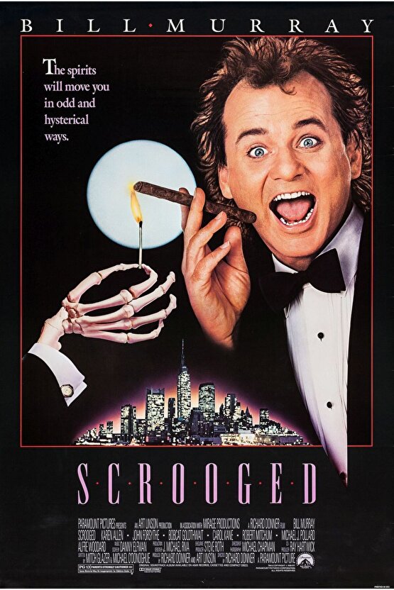 Scrooged (1988) AFİŞ - POSTER ( FOLYO ) - AFİŞ - POSTER-5658