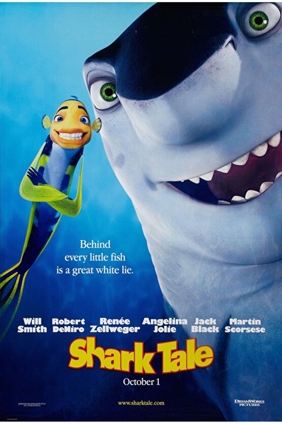 Shark Tale (2004) 1 AFİŞ - POSTER ( FOLYO ) - AFİŞ - POSTER-5702