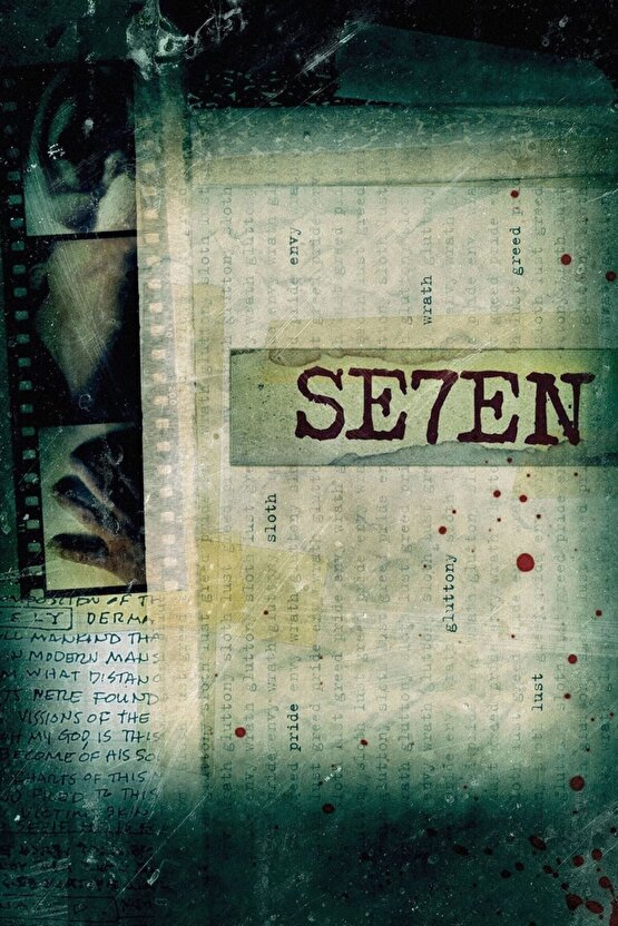 Se7en - Seven (1995) 0004 AFİŞ - POSTER ( FOLYO ) - AFİŞ - POSTER-5662