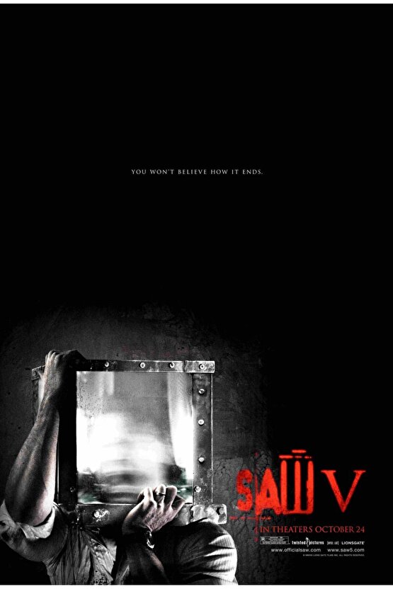 Saw V (2008) AFİŞ - POSTER ( FOLYO ) - AFİŞ - POSTER-5587