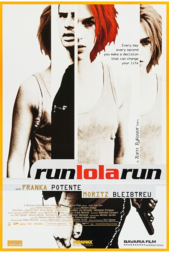 Run Lola Run (1998) AFİŞ - POSTER ( FOLYO ) - AFİŞ - POSTER-5541