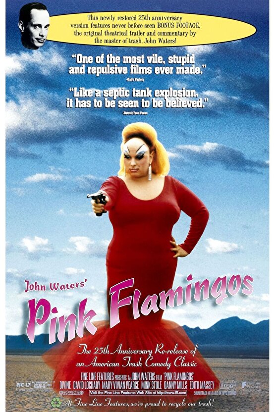 Pink Flamingos (1972) ( FOLYO ) - AFİŞ - POSTER-5042