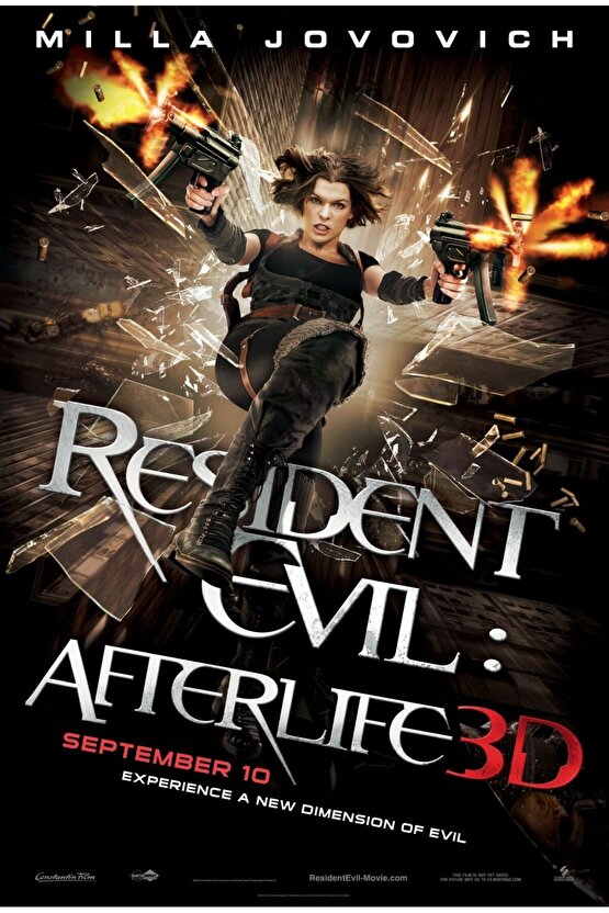 Resident Evil Afterlife (2010) AFİŞ - POSTER ( FOLYO ) - AFİŞ - POSTER-5399