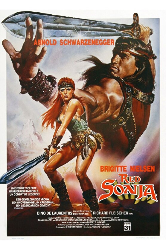 Red Sonja (1985) AFİŞ - POSTER ( FOLYO ) - AFİŞ - POSTER-5379